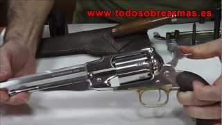 revolver avancarga remington new model army 1858 [upl. by Arlette511]