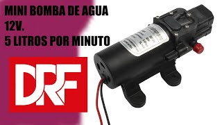 Mini bomba de agua de diafragma de 12V  Unboxing [upl. by Ann]