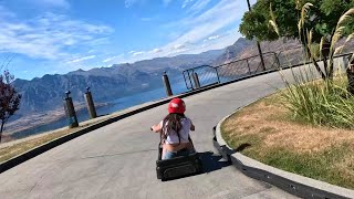 Queenstown NZ Luge  Scenic Ride  Go Pro [upl. by Siward]