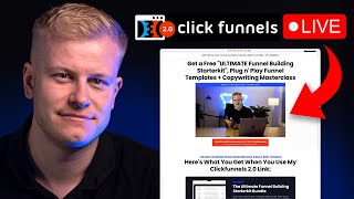 Clickfunnels 20 Tutorial  Full Funnel Design in 19 Minutes [upl. by Etteyniv]