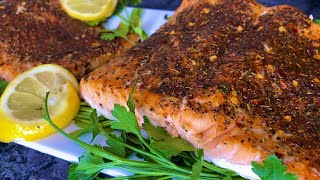 Easy And Delicious Oven Baked Salmon Recipe [upl. by Rbma]