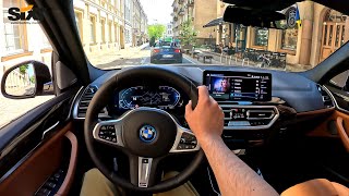 2023 BMW iX3 M Sport 286HP  POV Test Drive [upl. by Aihtnys977]