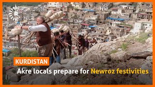 Akre locals prepare for Newroz festivities [upl. by Nwahsal233]