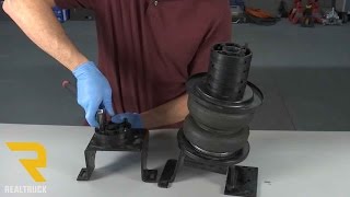 How to Install Air Lift LockNLift Air Bag Spacers for Lifted Trucks [upl. by Icrad697]