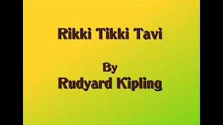 Rikki Tikki Tavi By Rudyard Kipling an Audiobook with Storyman [upl. by Neill]