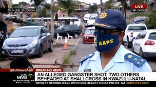 An alleged gangster shot dead alleged killers beheaded at Shallcross near Durban [upl. by Humph172]