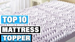 Best Mattress Topper In 2024  Top 10 Mattress Toppers Review [upl. by Abram]