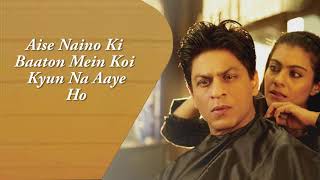 Tere Naina  My Name is Khan  Shahrukh Khan  Kajol [upl. by Oizirbaf]