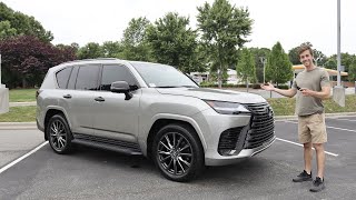 2023 Lexus LX600 Luxury POV Start Up Test Drive Walkaround and Review [upl. by Rebecca90]