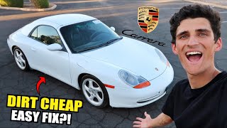 I Bought a NonRunning Porsche 996 911 at Auction CHEAP Sight Unseen [upl. by Korfonta314]