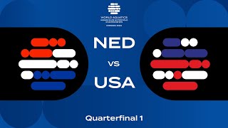 QuarterFinal 1  World Aquatics Women’s U18 Water Polo Championships 2024 [upl. by Duhl249]