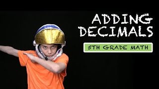 Adding Decimals 5th Grade Math 2 [upl. by Lam]