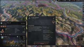 Crusader Kings III  Bosnia Episode 7  The Grand Krstjani Cathedral amp Voting for a Successor [upl. by Hirasuna]