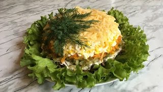 Очень Нежный Салат с Куриной Печенью Очень Вкусно  Salad With Chicken Liver  Пошаговый Рецепт [upl. by Neidhardt]