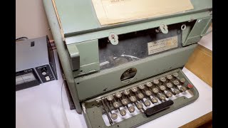 Western Union Teletype 2 B [upl. by Ardnazil657]