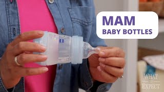 MAM Baby Bottles 5 Things To Know About MAM AntiColic Bottles [upl. by Inasah]