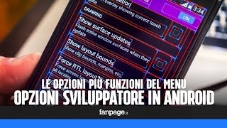 Le funzioni più interessanti del menu Opzioni Sviluppatore di Android [upl. by Lemrej247]