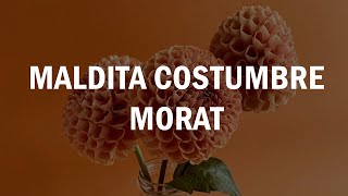 Maldita Costumbre  Morat LETRA [upl. by Kola]