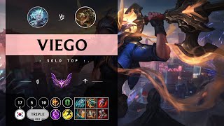 Viego Top vs Renekton  KR Master Patch 1410 [upl. by Zusman668]