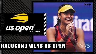 Emma Raducanu wins the 2021 US Open  Highlights [upl. by Klecka]