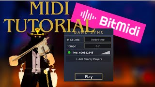 How To Play Midis In The Wild West Roblox  Revamped [upl. by Laurinda]