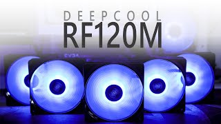 Deepcool RF120 RGB Fans Unboxing Overview and Review [upl. by Ssirk46]