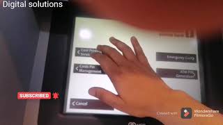 How to print Alinma ATM card from Machine [upl. by Neneek]