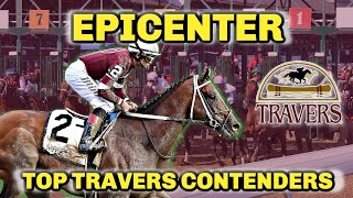 EPICENTER Perched Wearily Atop Throne At Saratoga  2022 Travers Stakes Contenders Preview Picks [upl. by Hcurob961]