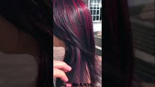 Mechas Rojas shortvideo  RAUL ROA ESTILISTA [upl. by Sugihara128]