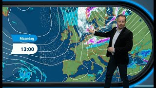 Weerbericht Pasen 2021 Sneeuw op komst [upl. by Cornwall]