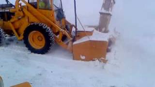 volvo bm 641 och snöslunga 3 snowblower [upl. by Hessney743]