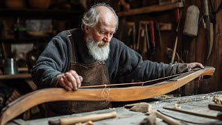 Process of Making a Traditional English Longbow From Scratch  Start To Finish [upl. by Boonie]