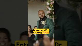 Groom’s entrance on Dr Dre song [upl. by Ennaillij860]