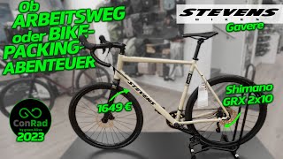 Stevens Gavere Gravel Bike  Ganzjahres Allrounder [upl. by Anuahsar]