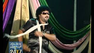 Seg 4  Challenging Stars  Junior Ravichandran  26 oct 11  Suvarna News [upl. by Baseler879]