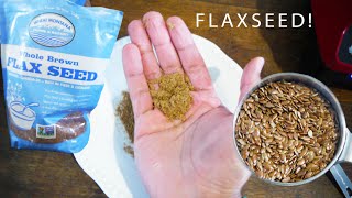 How To Grind Flaxseeds Using A Blender Ground Flaxseeds  Planet Soane [upl. by Ronyar]