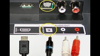 How to connect TV audio Samsung 2019 with amplifier Easy [upl. by Farwell]