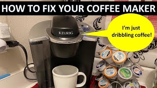 Broken Keurig wont brew EASY HOW TO FIX IT with NO TOOLS when nothing else works [upl. by Ybanrab]