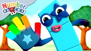 Numberblocks Finger Counting  Learn to Count [upl. by Aletsirc]