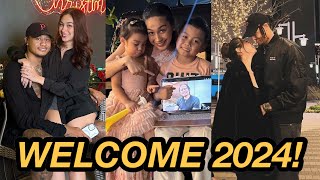 PARKS FAMILY NEW YEAR VLOG  Zeinab Harake Ray Parks Lucas and Bia [upl. by Vasta483]