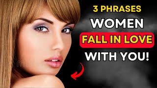 3 Powerful Phrases that NO WOMAN can RESIST Not Even Married Ones  Female Psychology [upl. by Aicsila]