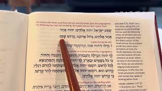 Torah Service Shema Echa Gadlu [upl. by Ecnarual]