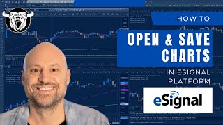 eSignal How to Open and Save Chart Layouts [upl. by Layod309]