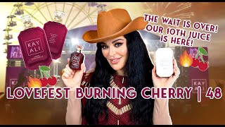 Kayali’s Most Mesmerizing Fragrance Lovefest Burning Cherry  48  Mona Kattan [upl. by Wendie452]