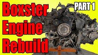 Rebuilding Porsche Boxster 986 and Porsche Carrera 996 911 m96 Engine Part 1 [upl. by Farnsworth]