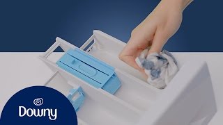 How To Clean Fabric Conditioner Dispenser  Front Loader Washing Machine  Downy [upl. by Boggers]