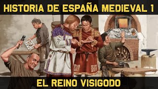 ESPAÑA MEDIEVAL 1 El Reino Visigodo de Toledo  Los Visigodos Documental Historia [upl. by Palua]