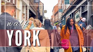 York UK  City Walk 2024 [upl. by Leonteen]