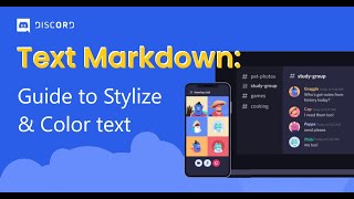 Discord Markdown Text Color amp Formatting Styles  BoldItalic 2022 CHEATSHEET [upl. by Tsepmet]