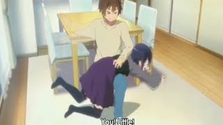 Rikka getting slapped in the butt [upl. by Harlene509]